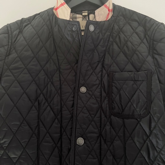 Burberry - Diamond Quilted Mens Jacket - Picture 2 of 4